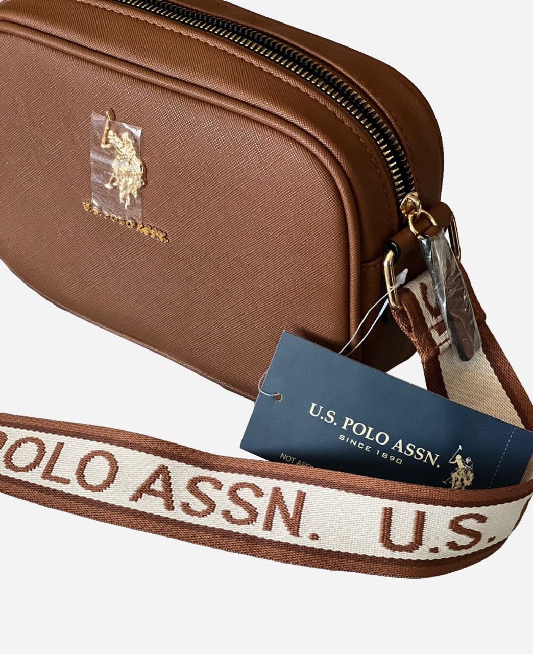 U.S POLO ASSN. USPA Nylon Banana Crossbody
