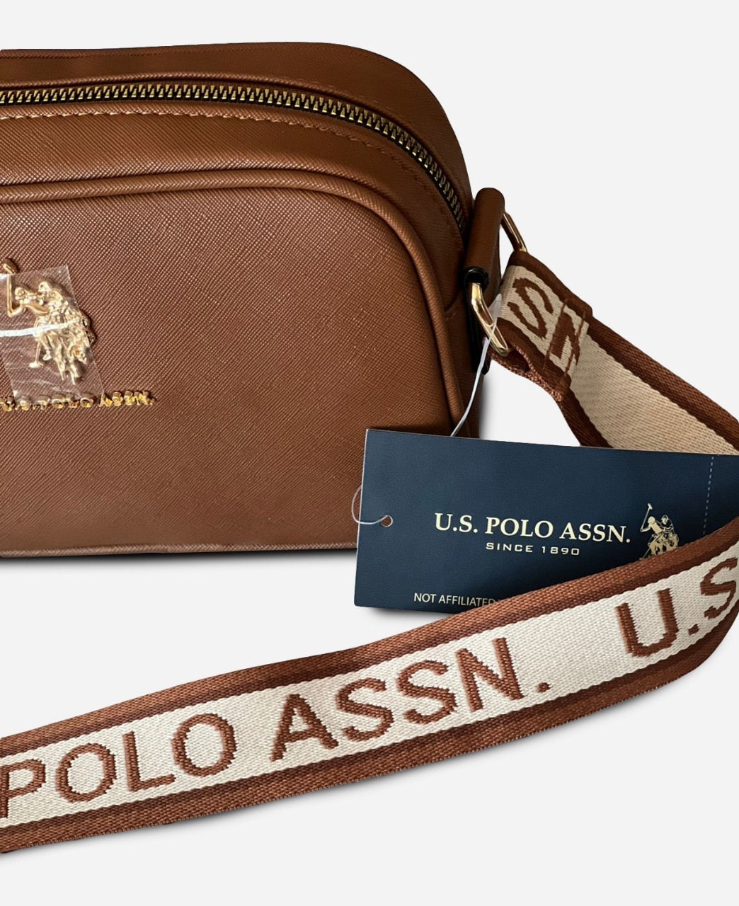 U.S POLO ASSN. USPA Nylon Banana Crossbody