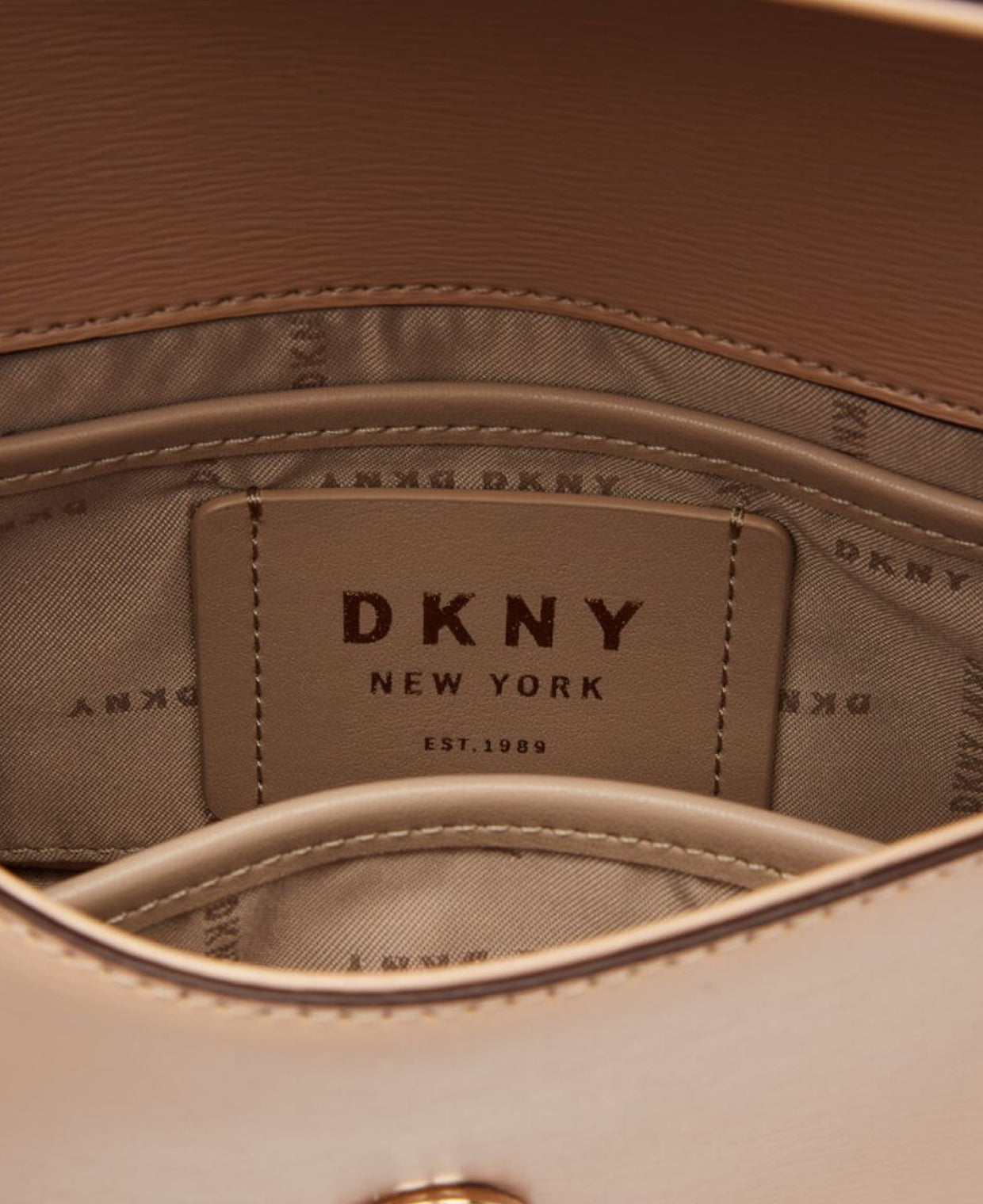 DKNY Nude Bryant Flap Crossbody Bag
