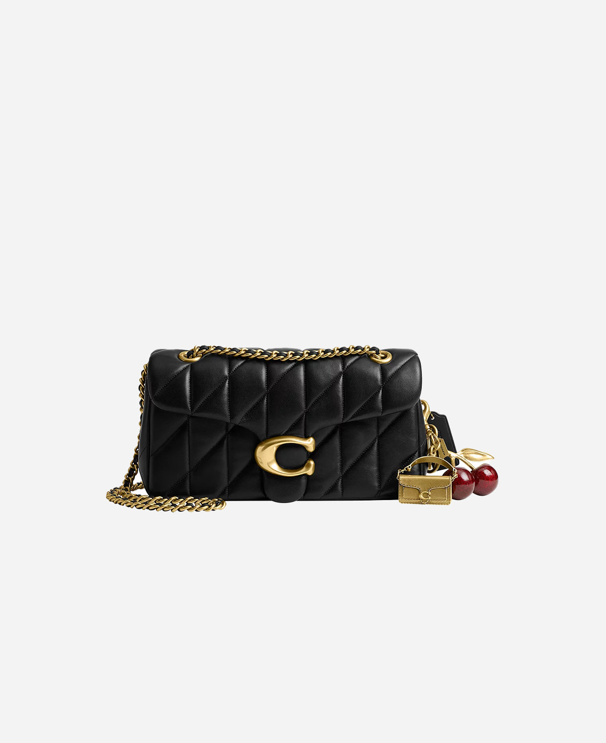 Coach Gold-Tone Tabby Bag Charm