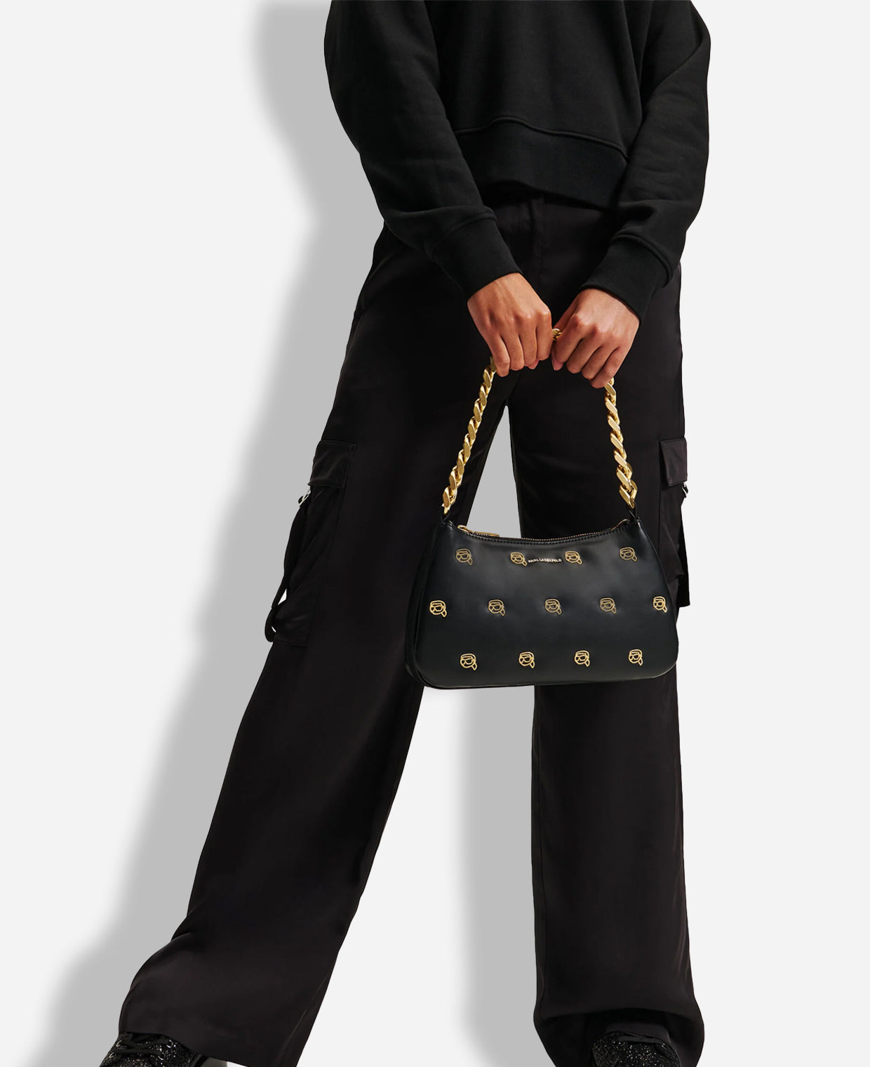 Karl Lagerfeld Ikon Seasonal Shoulder Bag