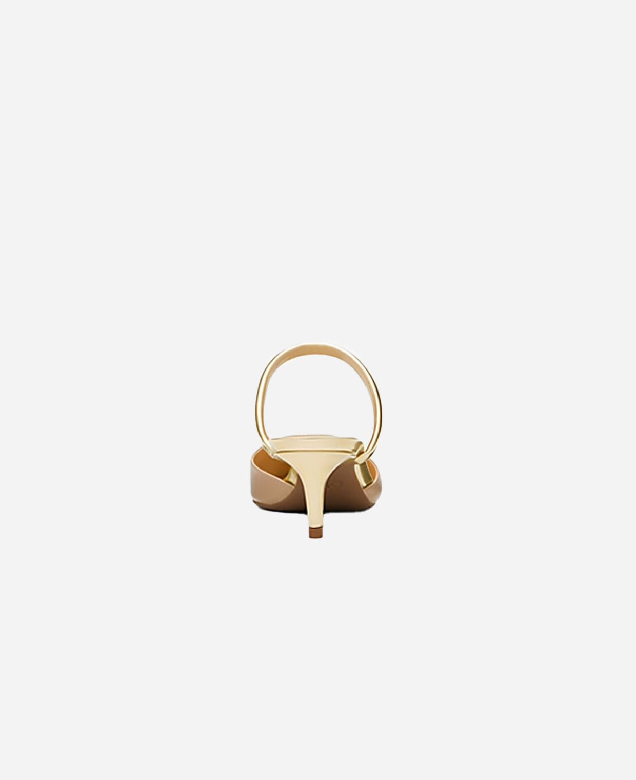 Michael Kors Jessa Flex Leather Kitten Mule
