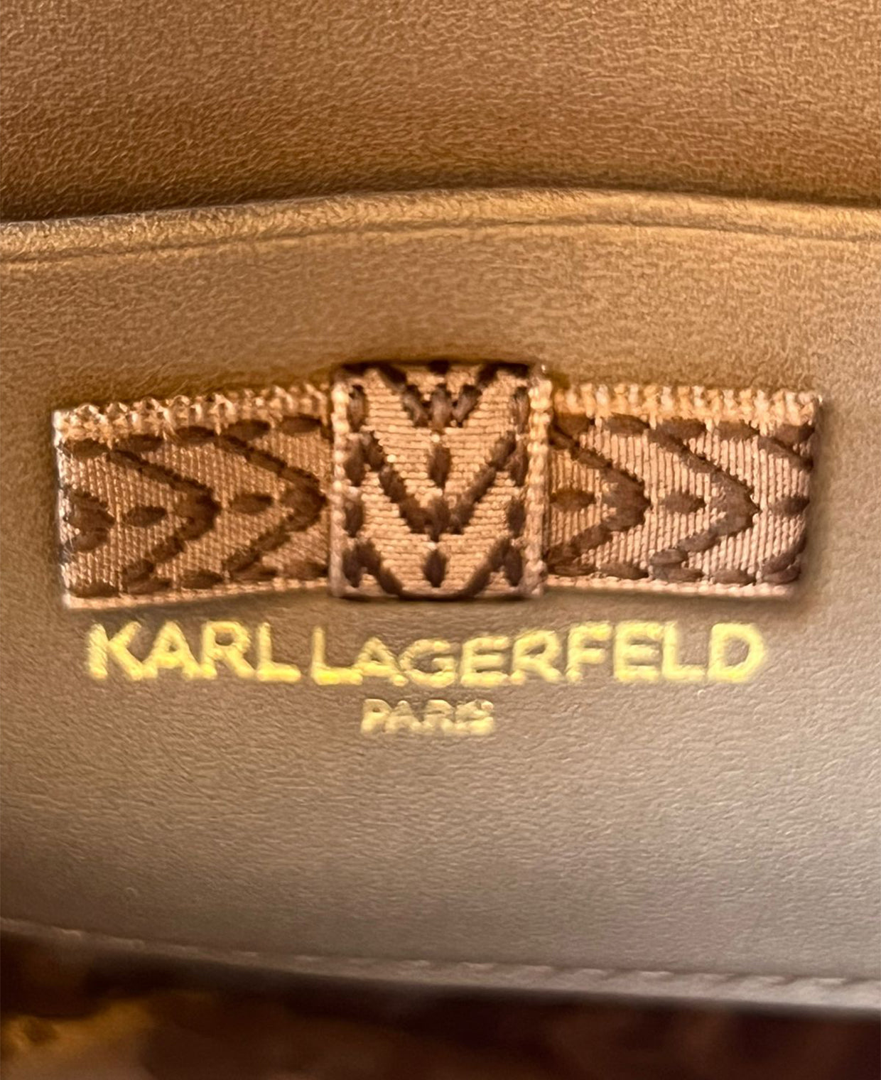 Karl Lagerfeld Heart Shaped Kossette Bag