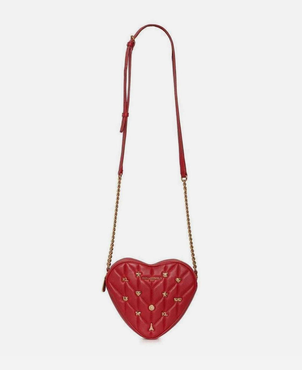Karl Lagerfeld Heart Shaped Kossette Bag