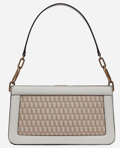 Karl Lagerfeld Ivette Leather Monogram Bag