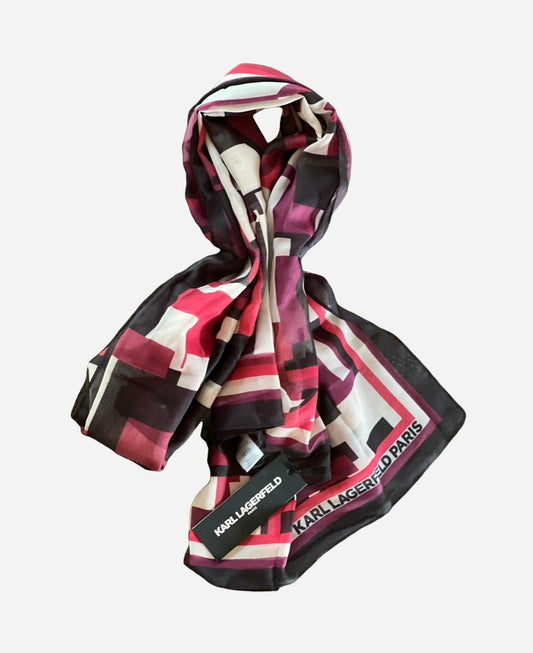 Karl Lagerfeld Paris Double L Oversized Wrap