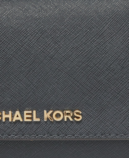 Michael Kors Jet Set Travel Saffiano Leather Wallet Bag