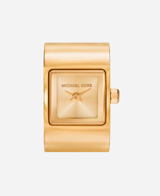 Michael Kors Darrington Gold-Tone Ring Watch